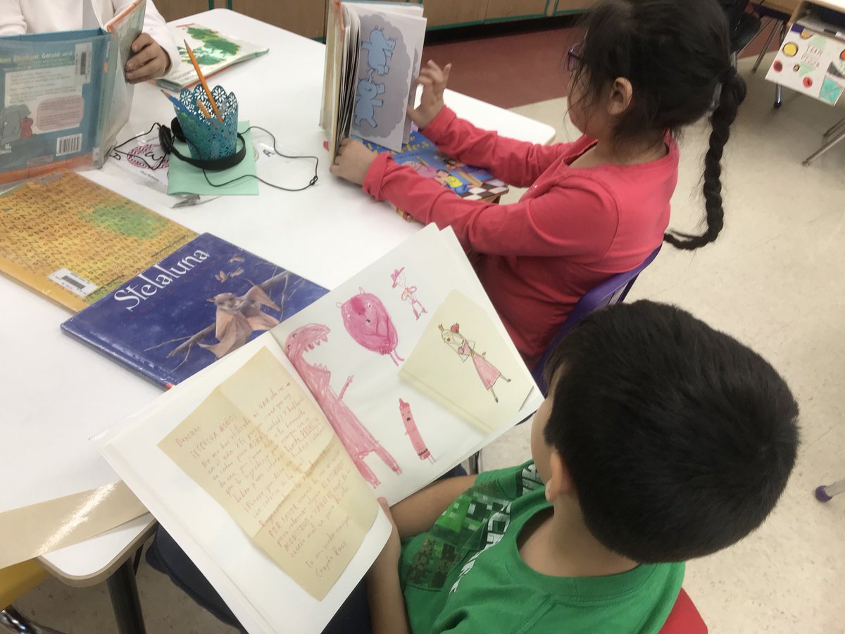 MissMaestraP's tweet photo. We love checking out new books from our library! 🤗 https://t.co/3ZeiT9rfe4