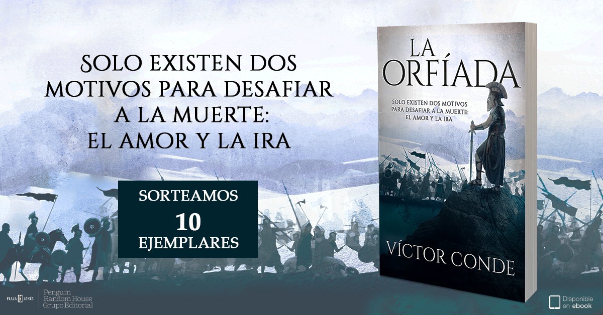 FantascyLibros's tweet image. ¡Atención al #sorteo! 🎉
Sorteamos 10 ejemplares de 'LA ORFÍADA' de Víctor Conde. 📚
🔁Retweet
💻Comenta con el HT #OrfíadaFantascy
¡Mucha suerte a todos los concursantes! Anunciaremos a los ganadores el lunes 18/12 📅