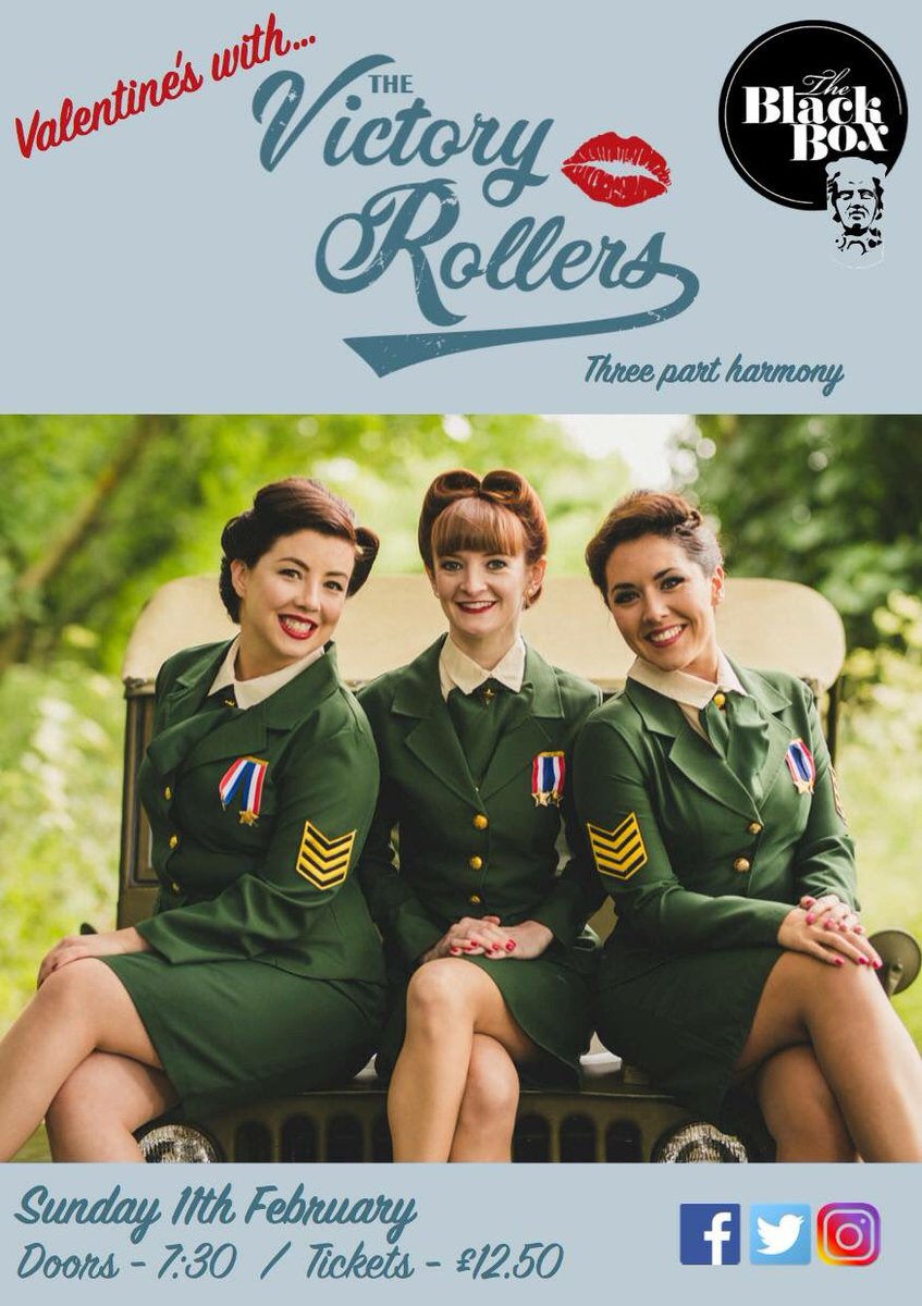 Don’t be stuck for #giftideas Why not give someone you love tickets to  our Valentines gig at <a href="/BlackBoxBelfast/">Black Box Belfast</a> #singers #belfast #belfastgig #vintage #swing #harmonies #music #livevocals 💋