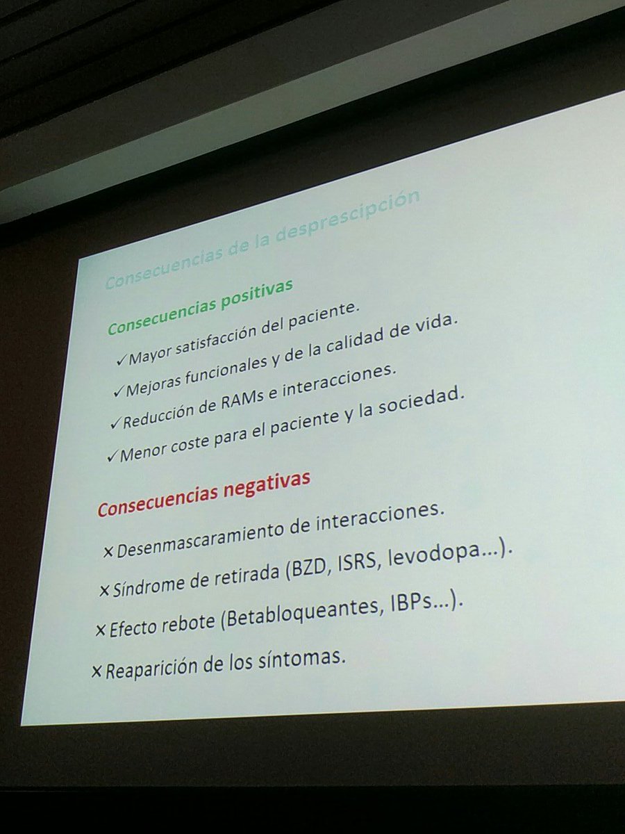 txemacoll's tweet image. ibamfic: Qué pasa al desprescribir? #UpDate2017