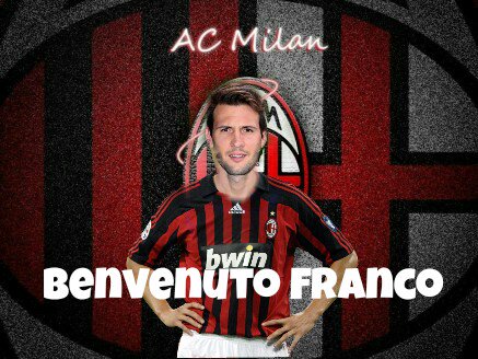ZoccoTv's tweet photo. Segundo jogador do pack Franco o meia chega ao nosso time
#ForzaMilan https://t.co/q6rPNLfauC