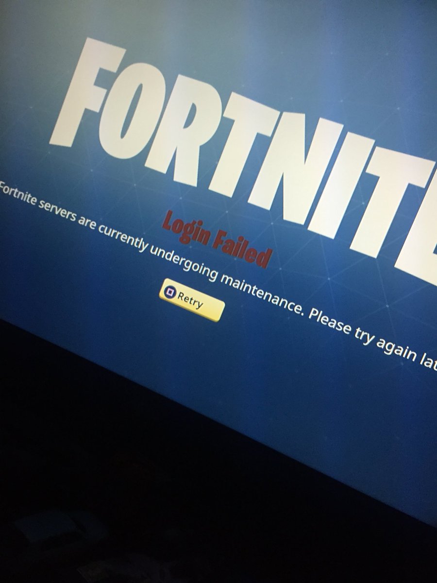 OneanonlyDa's tweet photo. @FortniteGame I can’t playyyy https://t.co/dD4SjwNerP