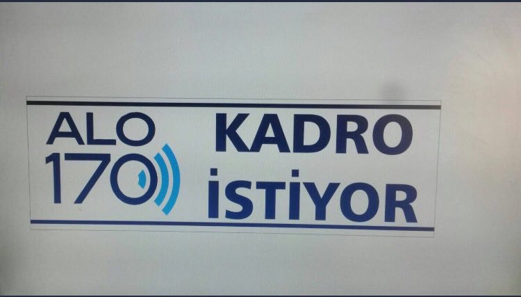 uzmangirisim's tweet photo. @jsarieroglu #ALO170kadroistiyor https://t.co/aHGAnafiq8