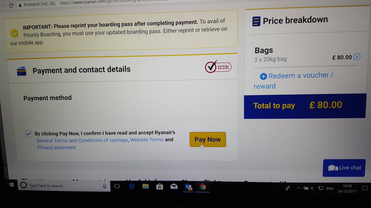 ryanair add priority