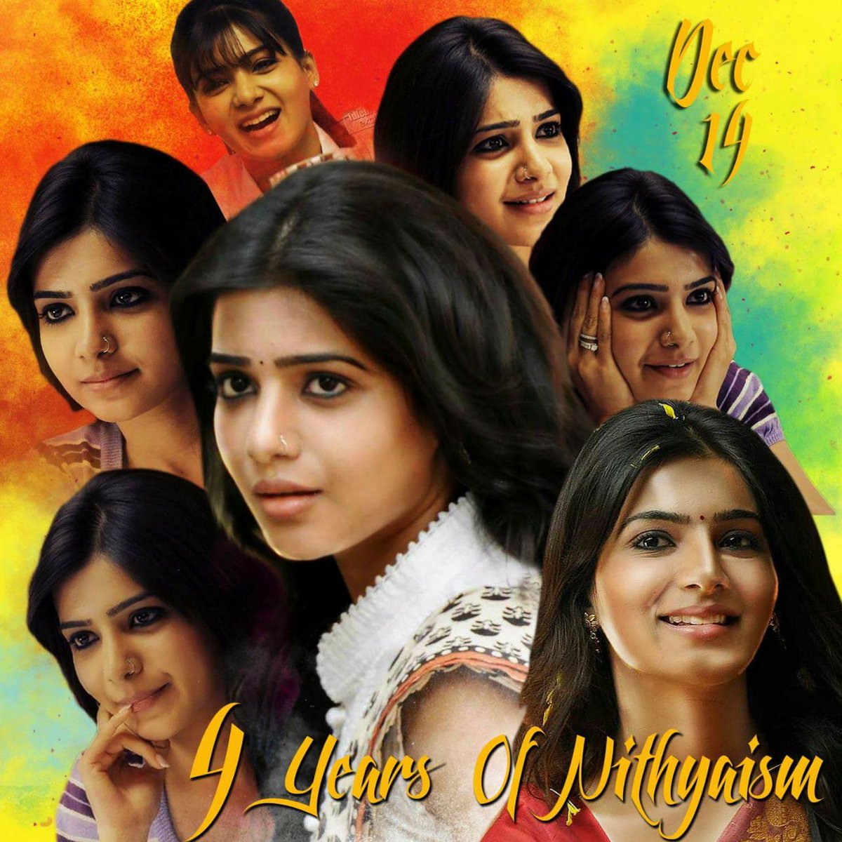JeenuSamDarling's tweet image. Throw back design 
#4YearsofNEP 
Now its #5YearsOfNEP #5YearsofYVM @Samanthaprabhu2 
Edited by @VigneshSammu king of edit 😘😘😘 kalakkitiye