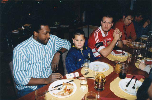 Rúmum 20 árum síðar mætast Stefán og Patrekur sem þjálfarar liða sinna í KA heimilinu í kvöld #SelfossKA #Handbolti #Olisdeildin