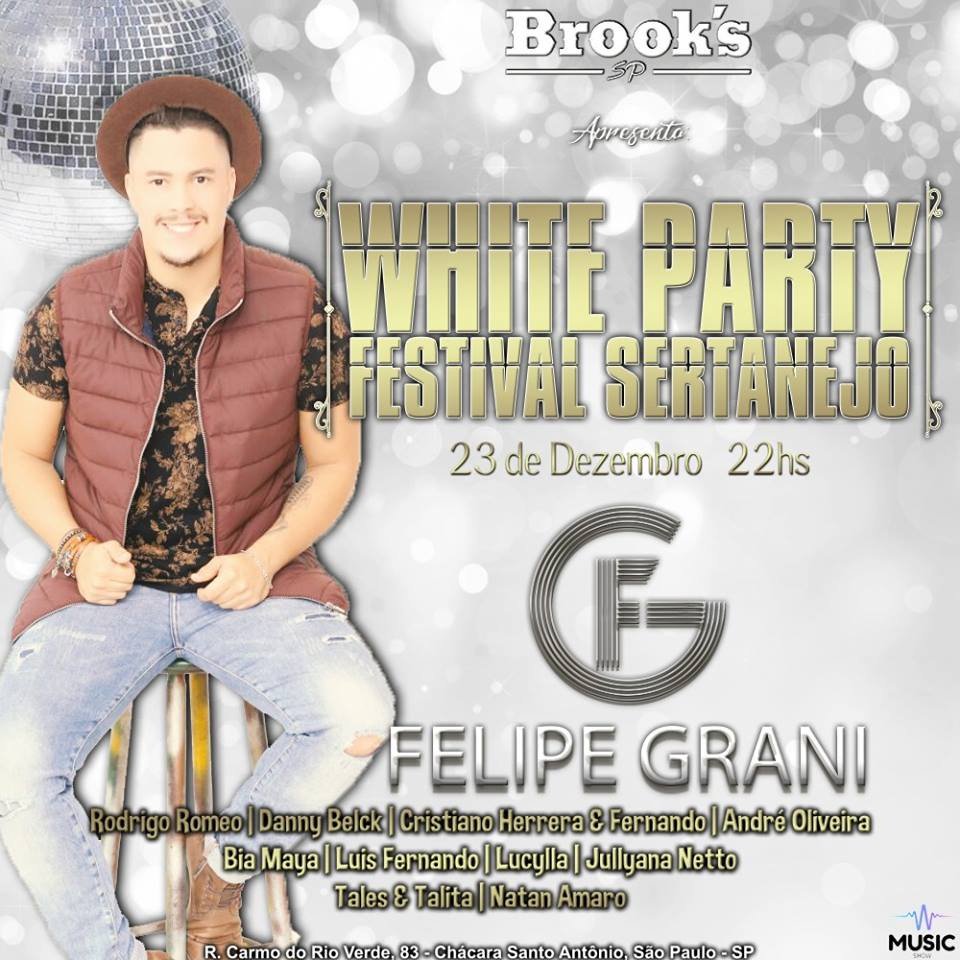 brookssaopaulo's tweet photo. Sábado é dia de sertanejo, é dia de Festa do Branco na Brook's!!!

Já marca na sua agenda, 23 de Dezembro é na Brook's e você não pode perder essa!

Maiores informações através do nosso Whatsapp: (11) 98228-5691 ou (11) 5643-4510
https://t.co/swu4E46Chd

#whiteparty #brookssp https://t.co/n7bwThoonq