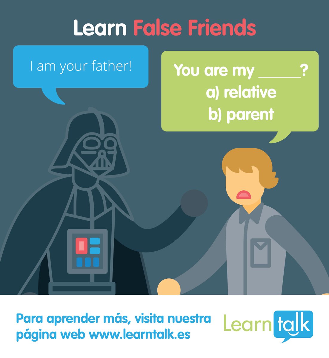 LearntalkEN's tweet photo. ¿Estás emocionado por Star Wars: El último Jedi? ¡Nosotros lo estamos! Ahora, recordemos al joven Luke Skywalker. https://t.co/EZKycmEkHO https://t.co/RmMGfvUmdW