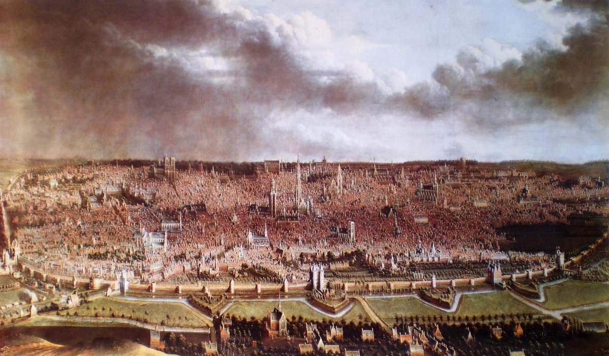 loouisfernandes's tweet photo. Jean Baptiste Bonnecroy
Vue de #Bruxelles 
1665 https://t.co/mM6RzSjVnq