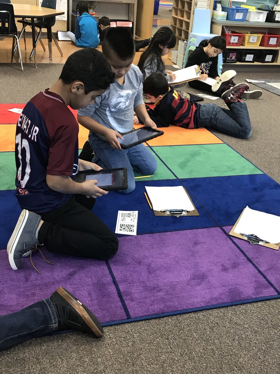 QR code Readers make practicing double digit addition and subtraction so much fun! <a href="/apscspr/">Carlin Springs Elementary School</a>