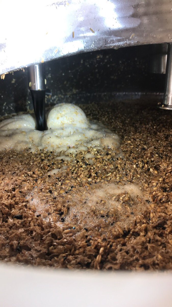 LegalRemedyBrew's tweet photo. Kevin is brewing a small batch of Pro Bono Vanilla Porter to put in bourbon barrels and add to our Barrel Aged Series. #justicetakestime #brewday #maxmash #barrelaged ππ» https://t.co/usbdWGO2Hp