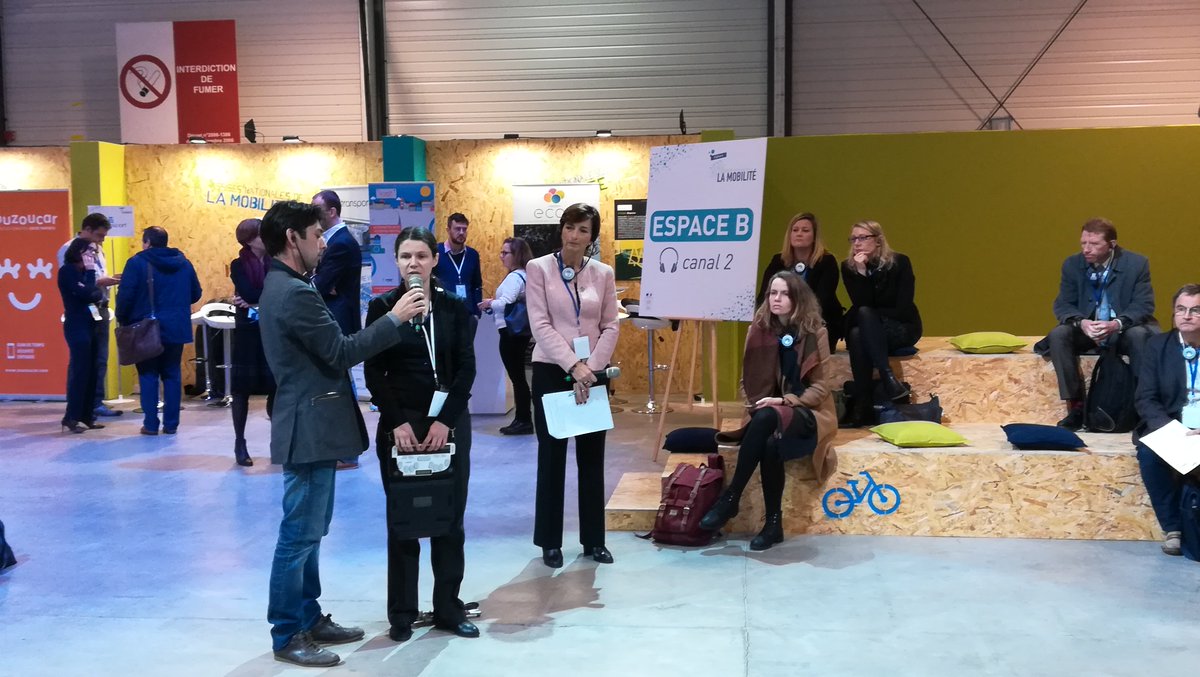 EcoAct_FR's tweet photo. Hier c'était la journée de clôture des #AssisesMobilité. Le but ? ➠ identifier les besoins et les attentes prioritaires de tous les citoyens dans leurs déplacements 🚄🚗🛵🚲🚶‍♂️ 
Nous sommes heureux d'avoir participé à l'organisation de ce bel événement ! https://t.co/3bdh9kROib