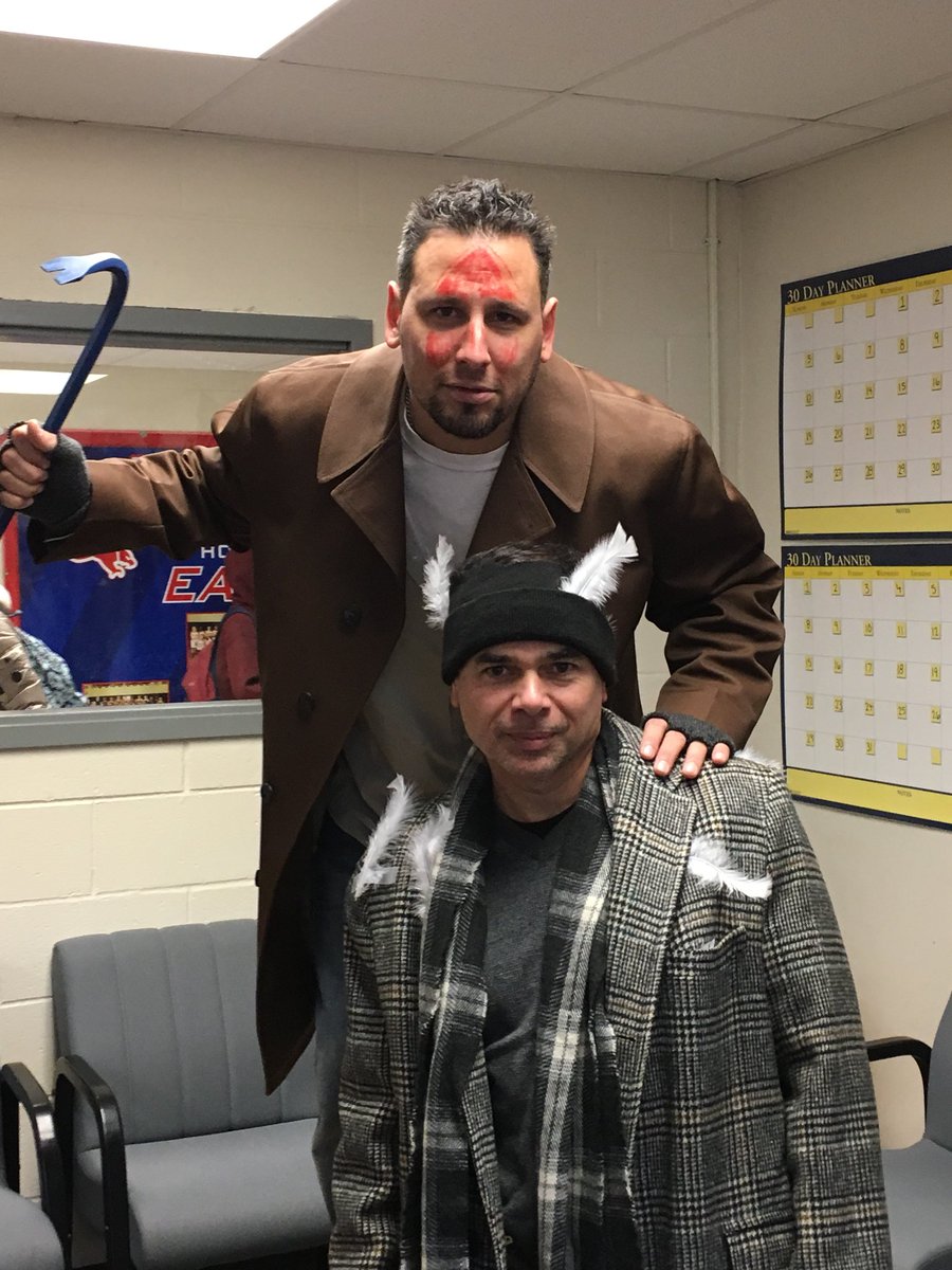 Mr. Nocera and I!
Holiday Movie Charecter Day!  <a href="/ehs_leadership/">Edison Leadership</a> #oneEdison