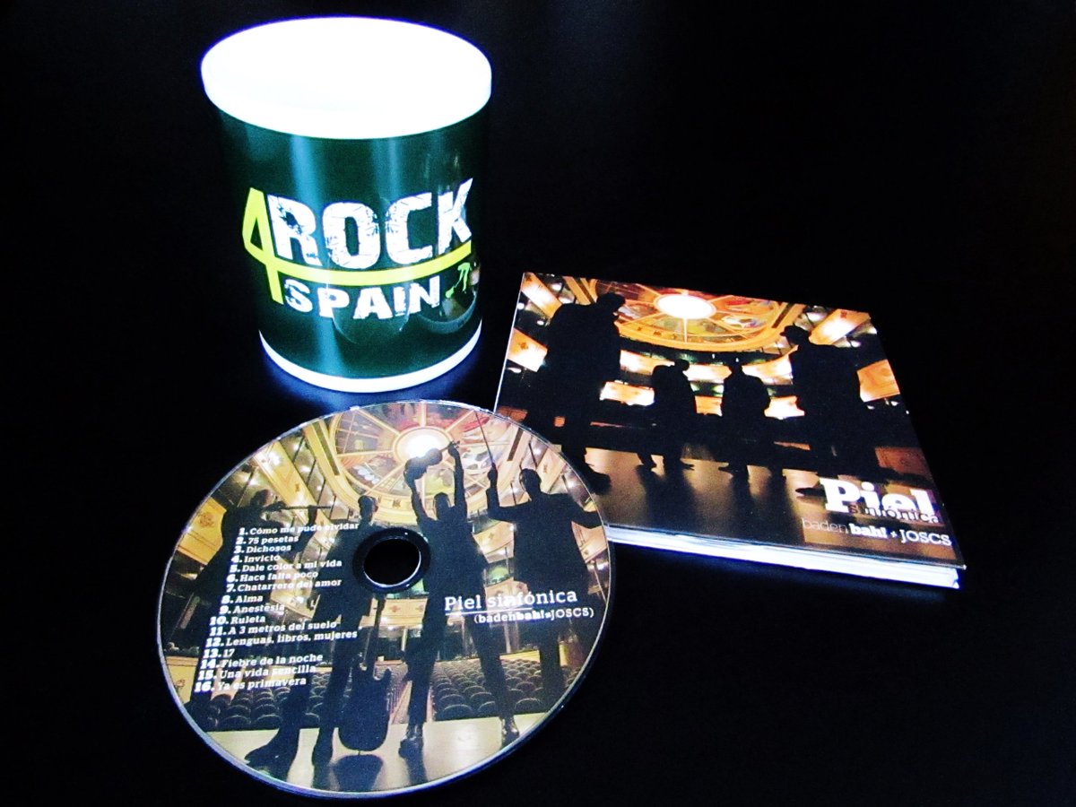 rock4spain's tweet photo. #FelizJueves Ha llegado a nuestra "redacción" el último trabajo de @badenbah!
Próximamente en nuestra web, la crítica de "Piel Sinfónica", el disco grabado por la veterana banda salmantina junto a #JOSCS
#BadenBah! #PielSinfónica #pop #rock https://t.co/DU2SYAp0As