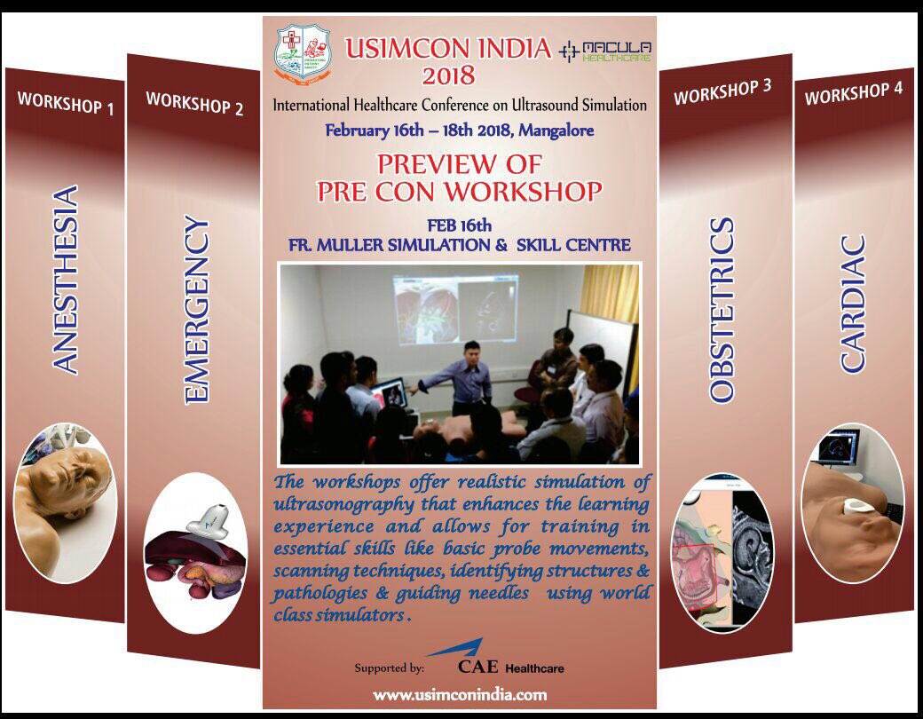 _elevate_health's tweet photo. We invite all colleagues in #healthcare & #healthcaresimulation to attend this International Ultrasound Simulation conference from the 16th to 18th Feb 2018 in Mangalore, ๐ฎ๐ณ #India #meded #AsiaPacific #USIMCON #cardiac #anesthesia https://t.co/HPlgrEsK1O