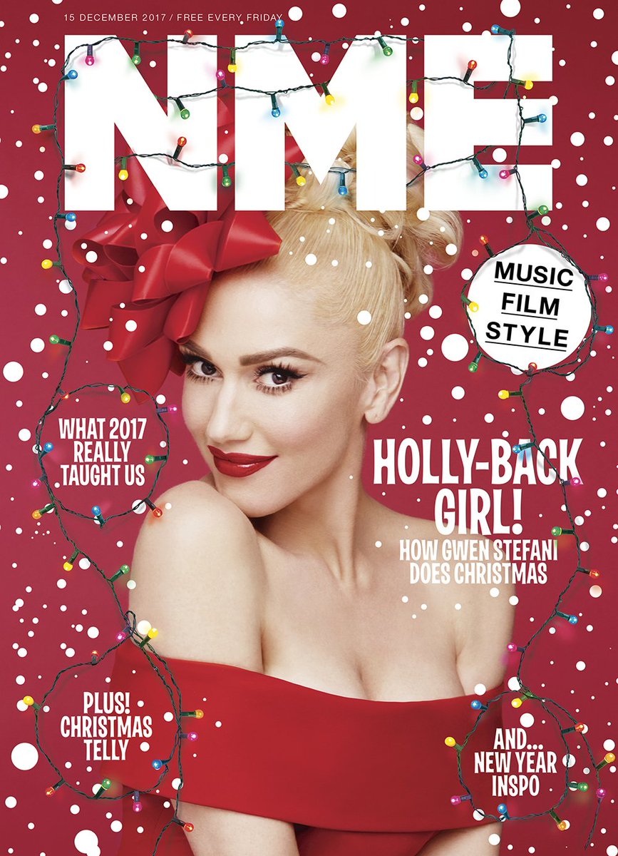 justnodoubt's tweet photo. Gwen is on the cover of NME magazine https://t.co/UZ5Cmcjt3a