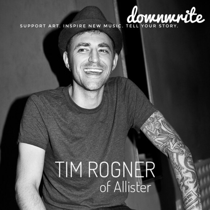 Excited to welcome Tim Rogner of Allister to the squad!  Collaborate with him on something special.  🎶 downwrite.com/artist/tim-rog…