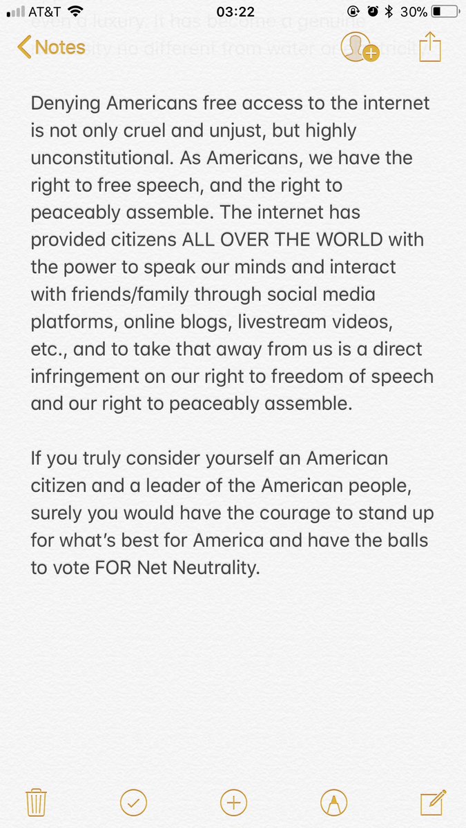 Schoolboy__Chew's tweet photo. If you’re reading this, you need #NetNeutrality https://t.co/CGvqm8pFBi