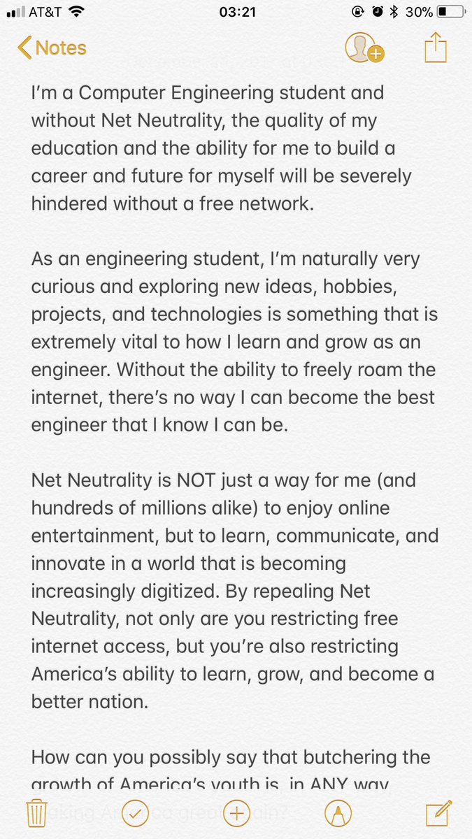 Schoolboy__Chew's tweet photo. If you’re reading this, you need #NetNeutrality https://t.co/CGvqm8pFBi