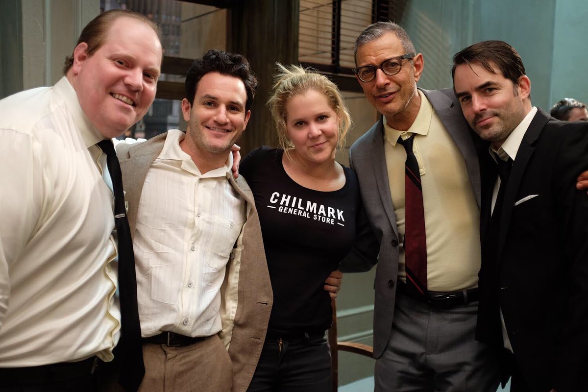 Collectivenyorg's tweet photo. #TBT @collectivenyorg Ensemble Members @mikehouston2, @KevinKaneNY, @amyschumer, and @chrisbeetem with fellow William Esper Alum #JeffGoldblum on the set of "Twelve Angry Men" INSIDE AMY SCHUMER #collectivenyorg #insideamy https://t.co/gv4neWYG1u