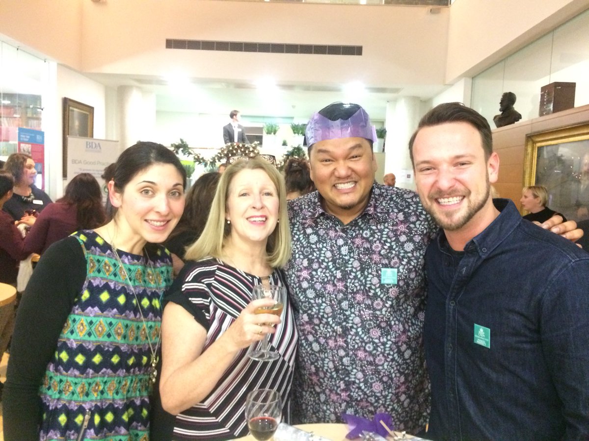 TheBDA's tweet photo. We’re welcoming all our BDA Good Practice members for 2017’s festive event! Welcome to the team @dentalSpaW1 🎄 #BDAGoodPractice https://t.co/f3GQ1sCMef
