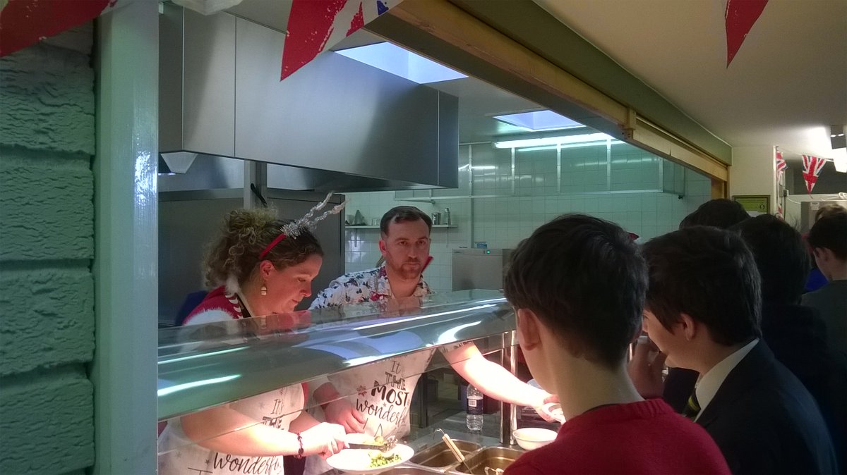 RS_BGS's tweet photo. Christmas jumper charity day. DT, Science and PE get busy. https://t.co/dkT1ny61Pj