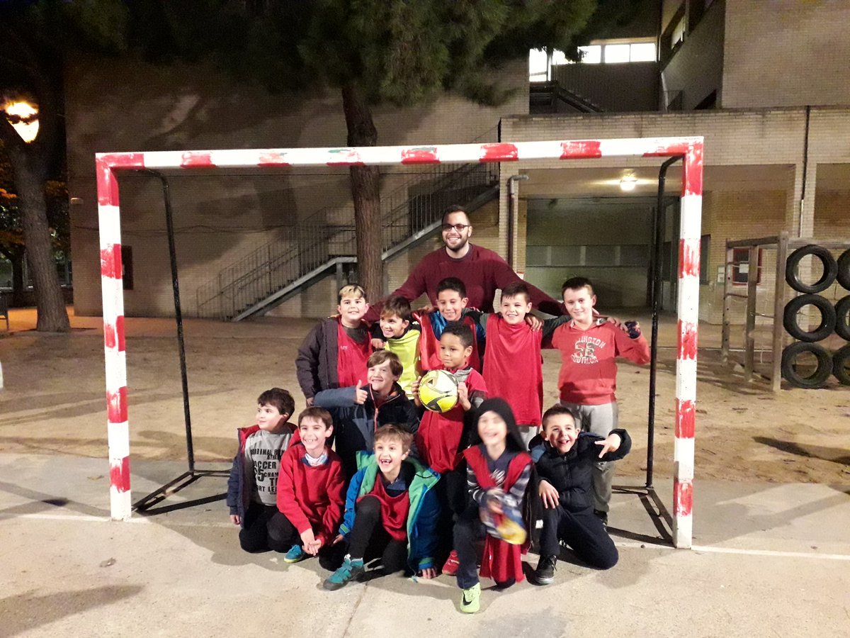 #lligaescolarfutbolsantfeliu final de partit 4-3