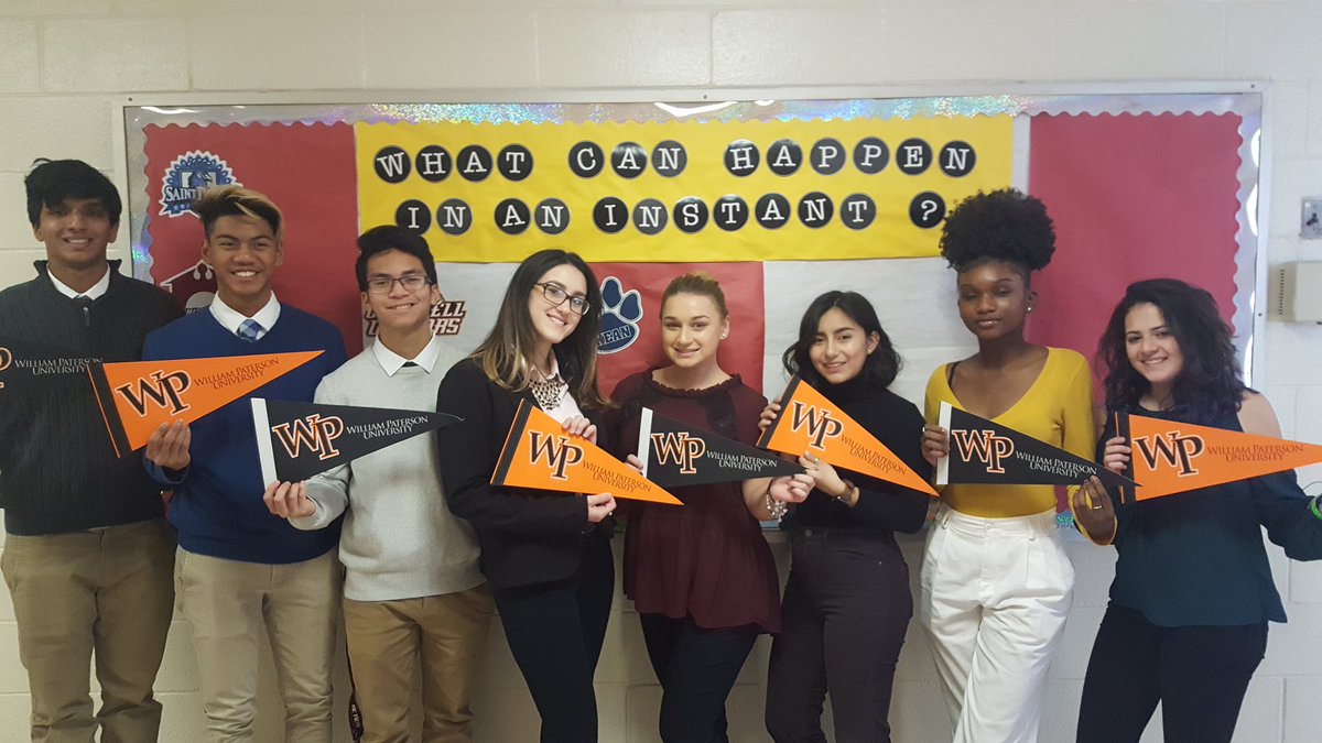 Look who's WPU accepted!!! <a href="/wpunj_edu/">William Paterson University</a> <a href="/WPUNJ_Admission/">WP Admissions</a>  Thanks for being awesome @k_deveza ! <a href="/Edison_HS/">Edison High, NJ</a> @EdisonAVID