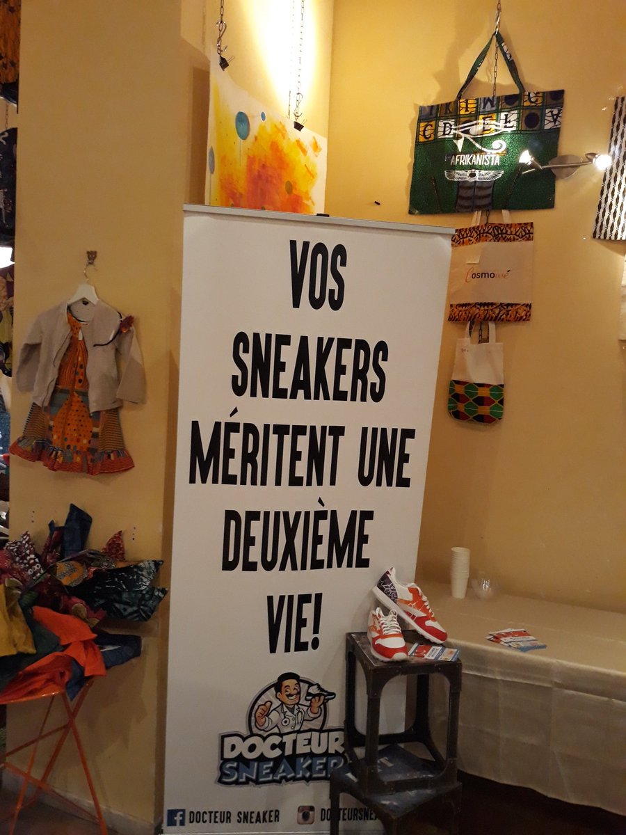 AyokahMagEvents's tweet photo. Rdv à 19h pour l'afterwork avec @docteursneaker. Venez nombreux ! 😊 #NEW2017 #mode #sneakers #customshoes #customisation #Toulouse https://t.co/ibVXMlBmak