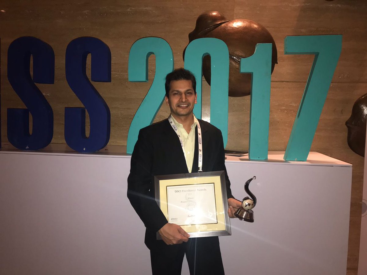 Concentrix's tweet photo. Keeping our winning streak going! @ConcentrixIND wins ‘Privacy Leader of the Year’ and ‘Best Security Practices in IT-ITeS/BPM’ awards at @DSCI_Connect Excellence Awards 2017. #AISS2017 https://t.co/StGr39wQui