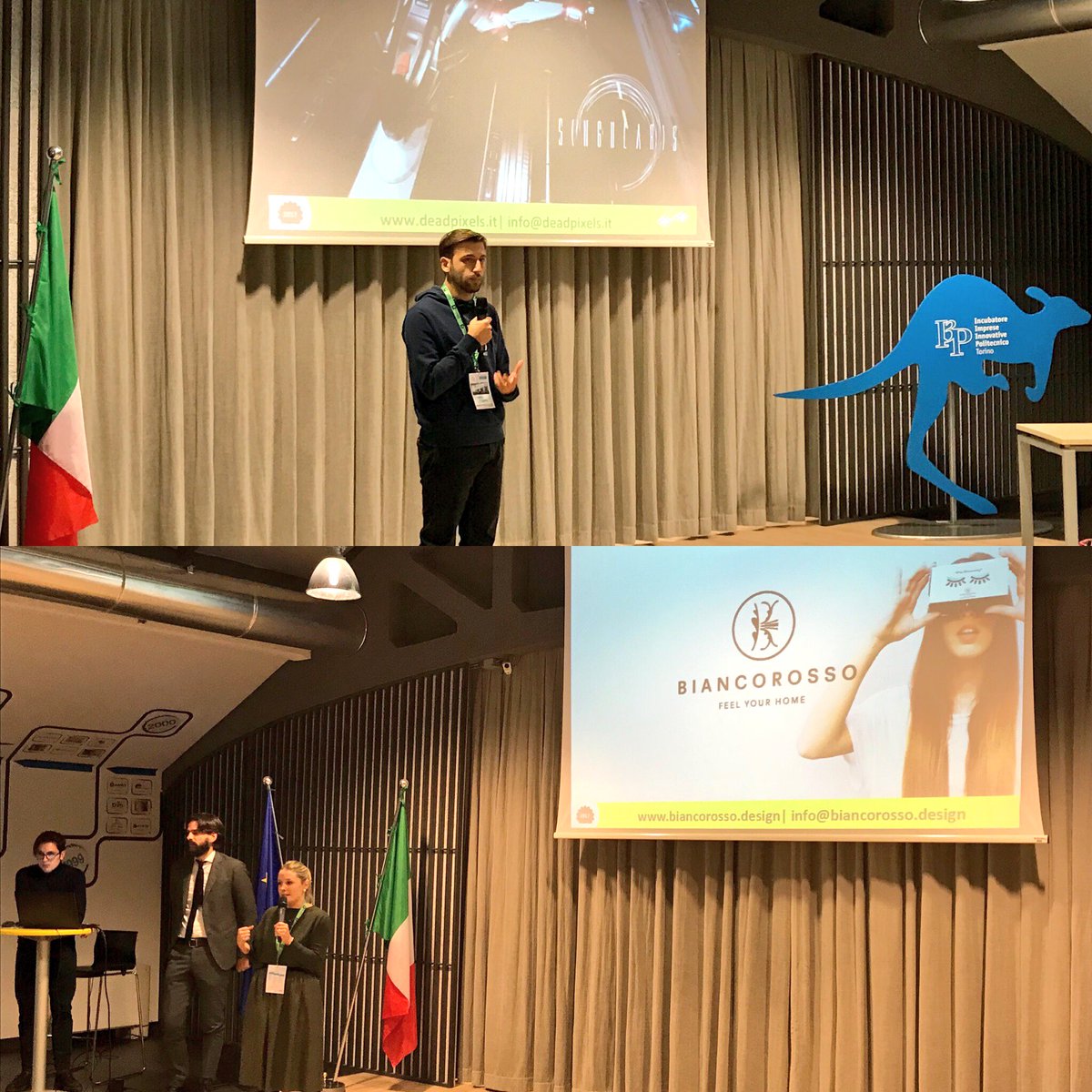 treatabit's tweet image. #FestaI3P2017 
Si presentano le nuove aziende #treatabit 🙌🏼 @BiancorossoDsgn @deadpixelsprod @doctor_tag e #drchef @FoodChainIT e #technos