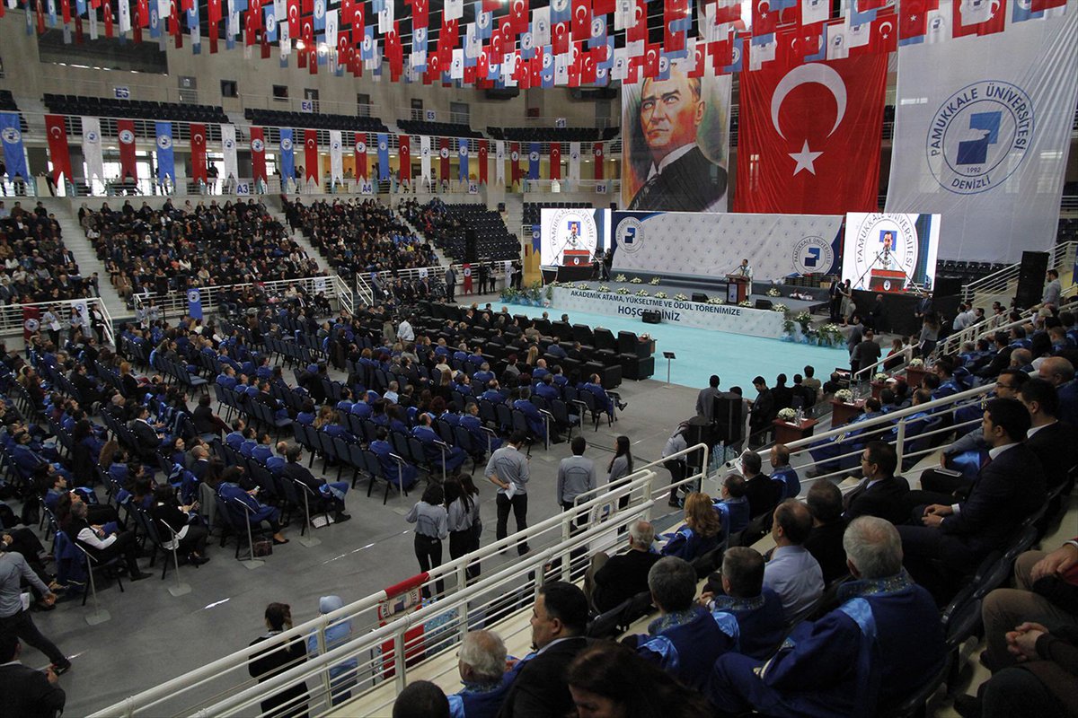 pauedutr's tweet photo. #PAÜ ’de Onur Günü 
https://t.co/Cump4YOSSJ @huseyinbag #PaüAkademikAtamaYükseltmeveÖdülTöreni2017 #PamukkaleÜniversitesi https://t.co/MLSLzqnDpg
