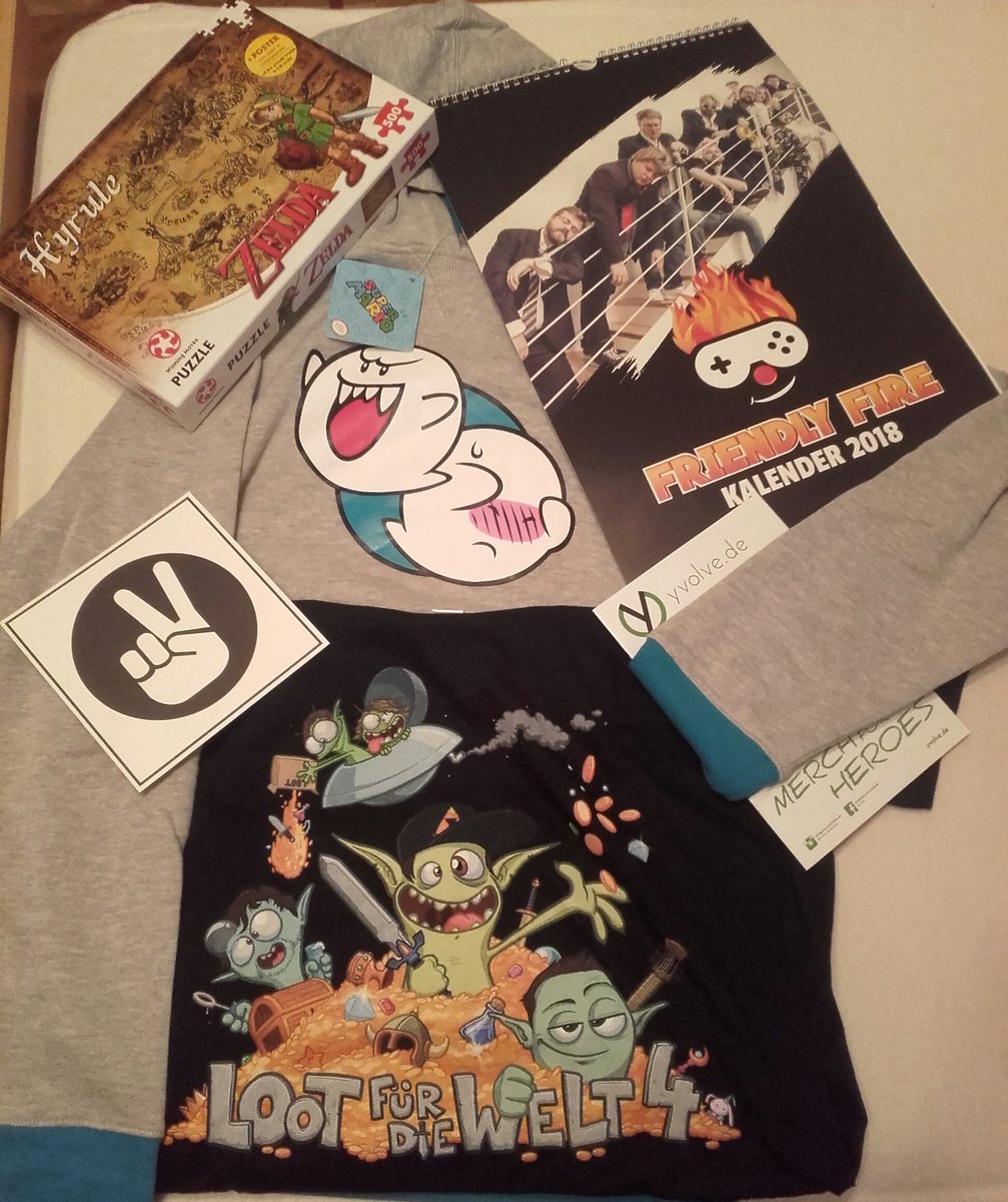 BlueButterfluff's tweet photo. Ich freu mich schon aufs nächste Jahr.
Super Aktionen und tolle Möglichkeiten etwas Gutes zu tun👍
#yvolve #LFDW4 #FriendlyFire3 #LegendOfZelda #BooHoo https://t.co/vIkB1ySh8f