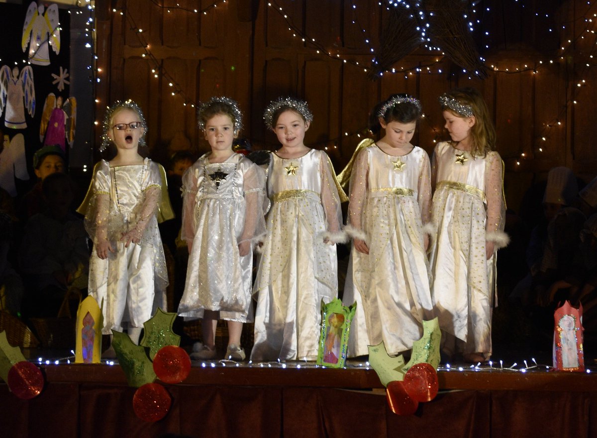 StLeonards_Head's tweet photo. Well done to the boys and girls in Years 1-3 who put on three super performances of this year's St Leonards nativity play 'Census Sums' in the Main School Hall, complete with a sparkling set and some very creative costumes! #NativityTime #FirstChristmas https://t.co/W7FWloX6Z3