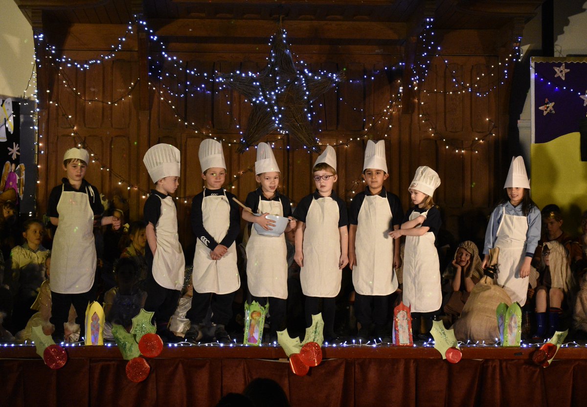 StLeonards_Head's tweet photo. Well done to the boys and girls in Years 1-3 who put on three super performances of this year's St Leonards nativity play 'Census Sums' in the Main School Hall, complete with a sparkling set and some very creative costumes! #NativityTime #FirstChristmas https://t.co/W7FWloX6Z3