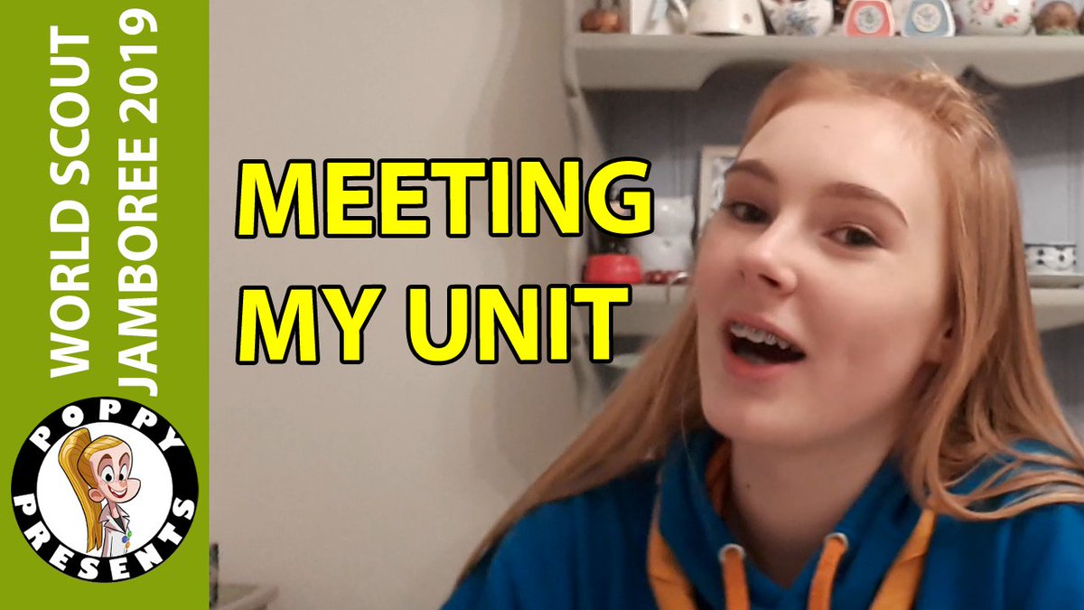 PoppyPresents's tweet photo. My latest #iscout #wsj2019 vlog is now live. I finally met my Unit #Unit30
https://t.co/aN25PdU3xR https://t.co/RZjN7QCvtw