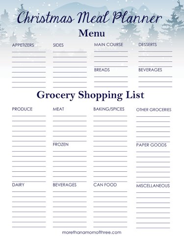 MoreThanAMomOf3's tweet photo. Don't make this stressful print out this #Free #Christmas Meal Planner #Printable https://t.co/RY6zWMNlOn #mealplanning #printables https://t.co/uKTUPGctJQ