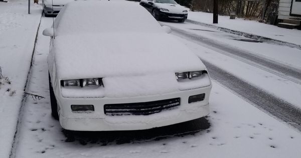 Winters in wv suck with 2 camaros #Camaro #Chevrolet #Chevy #cars #musclecar #car