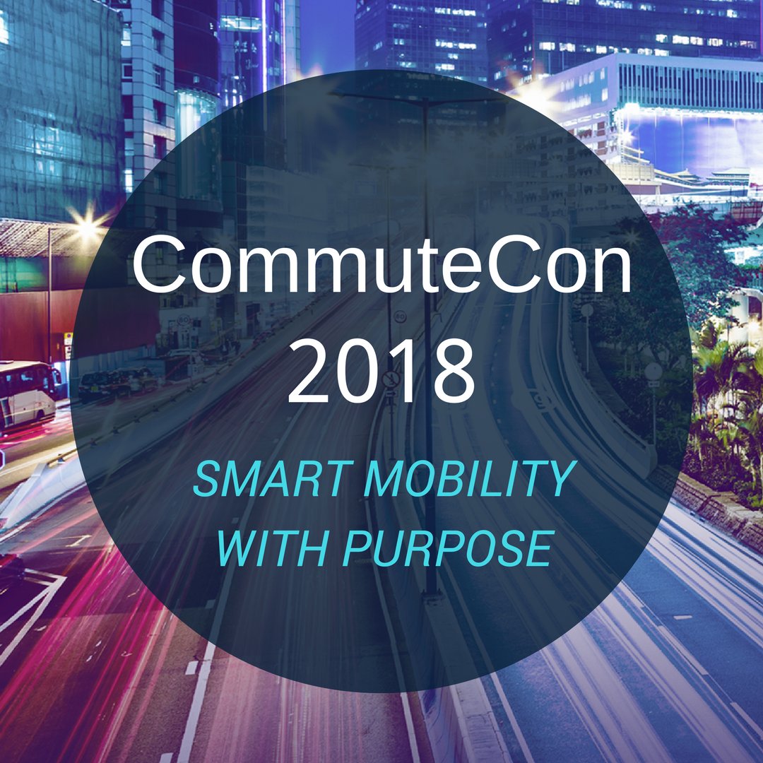 rideamigos's tweet photo. Registration is open for #CommuteCon2018! Find Smart Mobility with Purpose at the world's largest virtual conference of commuter management pros. https://t.co/H89VDgcMFw https://t.co/kbZx1AdrKT