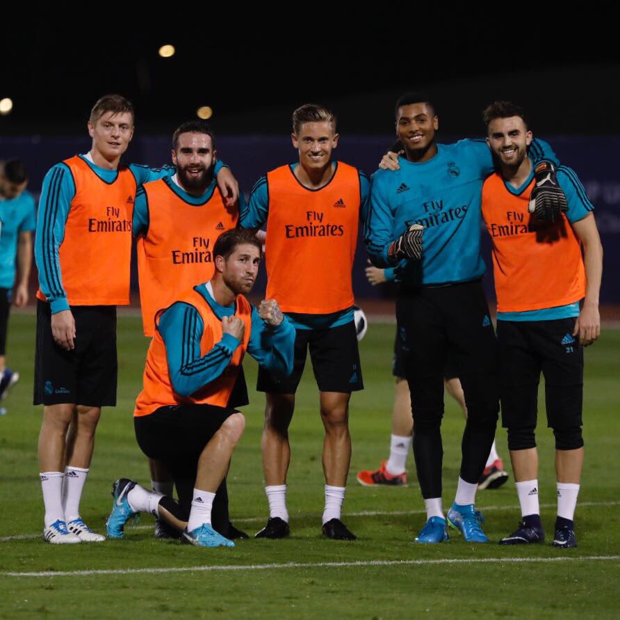 Preparando ya la final.
Preparing for the final.
#HalaMadrid