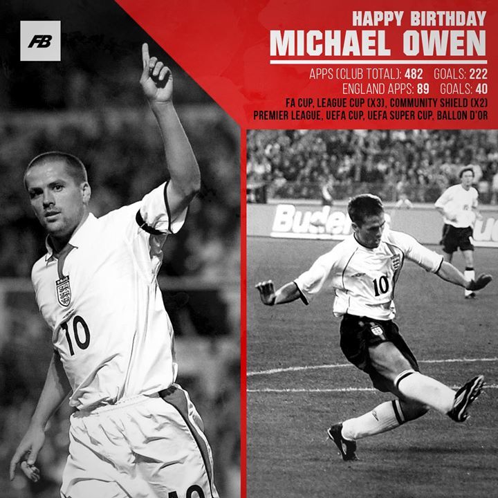 Happy Birthday Michael Owen! 