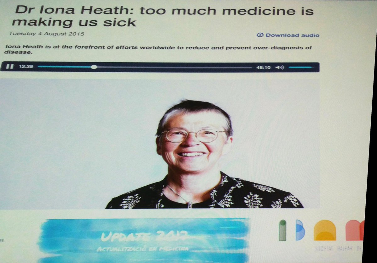 txemacoll's tweet image. ibamfic: El arte de #NoHacer en el #UpDate2017 traemos a la gran heath y la prevención cuaternaria