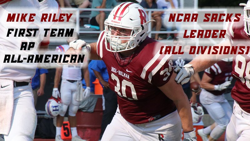 rhitsports's tweet photo. FB: BIG NEWS!  Mike Riley is a 1st-team Associated Press All-American!

Riley is one of four defensive linemen on the 2017 Associated Press Little All-America Division III Football Team.  The last 1st-team All-American at R-H was Todd Holthaus in 1992.

https://t.co/3stHqpUryM https://t.co/3dABzx68MP