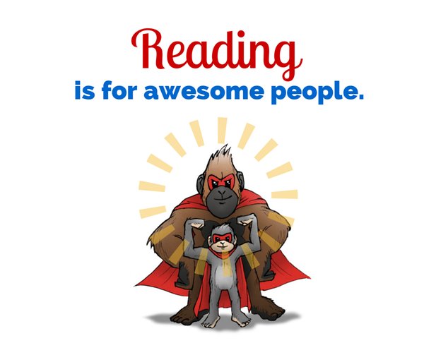 Reading is for awesome people. #reading #kids #childrensbooks bit.ly/1LpYg7O