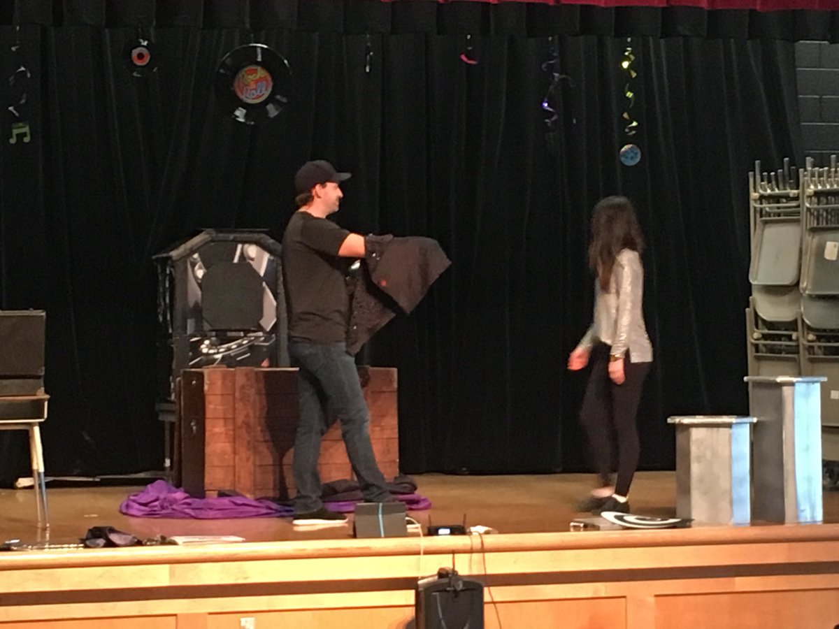 Thanks PTO for our magic show! #CYSDProud