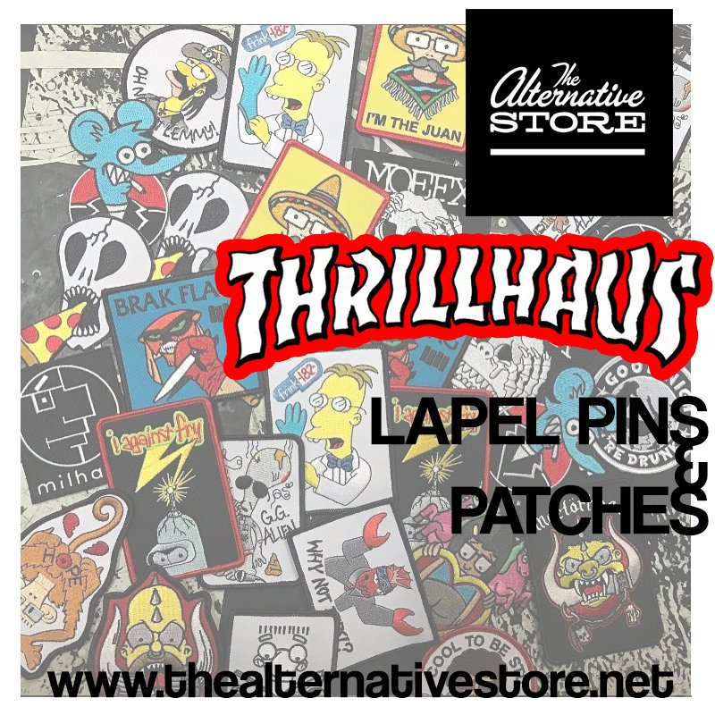 thealtstore's tweet photo. Plenty of stocking fillers from @thrillhaus_ in store and online, pin badge and patches galore!
https://t.co/4dvAcm9lIH https://t.co/huRQr5h3qK
