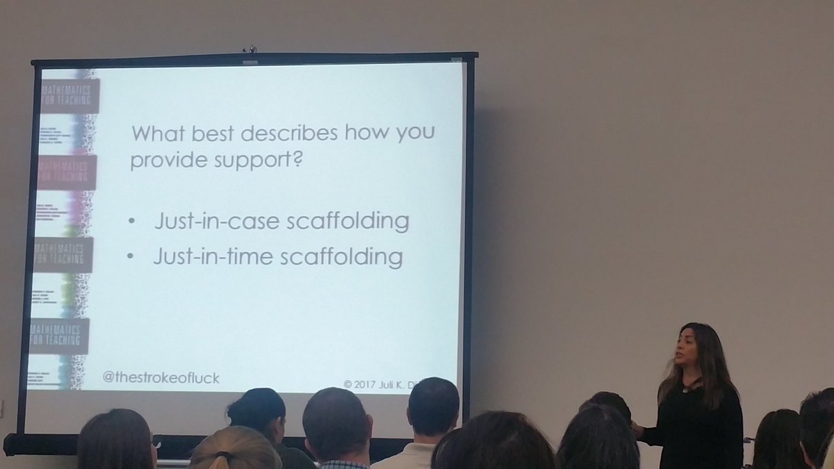 robertkaplinsky's tweet image. I love this scaffolding distinction that @thestrokeofluck shared. #DNAMath #plcmath