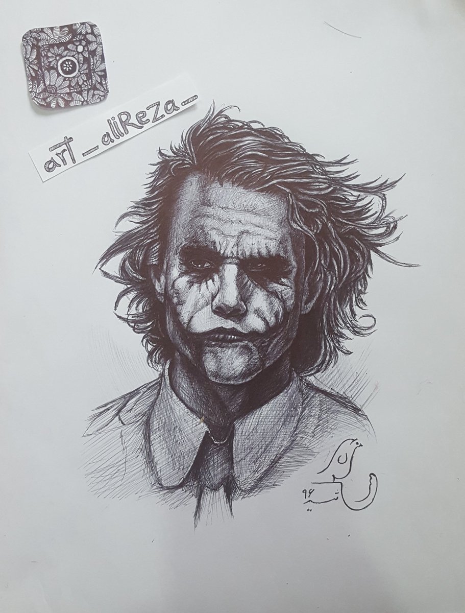 Aggregate more than 71 joker pen sketch - in.eteachers