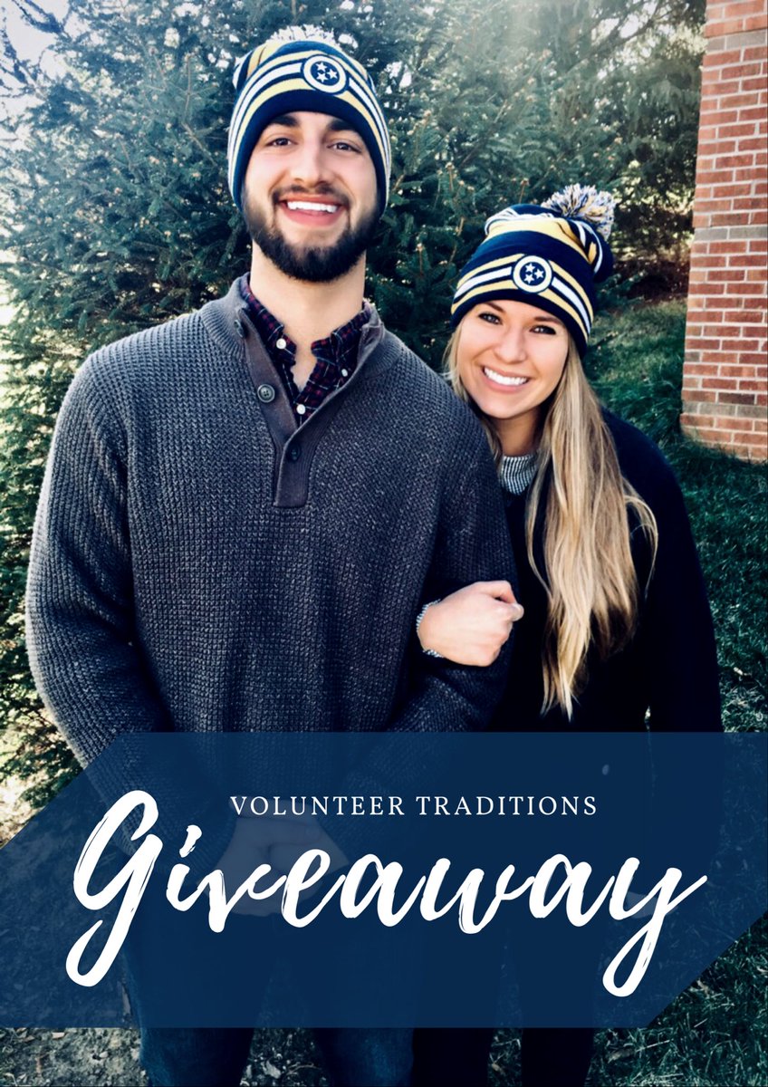 GIVEAWAY ALERT 🚨 To celebrate finals being over, we’re giving away a *Mocs* inspired <a href="/vol_trad/">Volunteer Traditions</a> tristar toboggan! To enter: RT &amp; FOLLOW