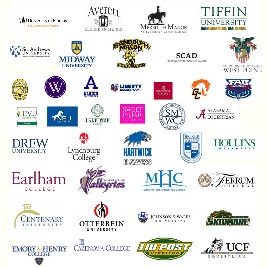 CPIHorseShow's tweet photo. Check out this impressive list of the 35+ #equestrian colleges and universities who will be at #CPIFlorida #cpihorseshow #horseshow #collegefair #equine #studies #college #prep #collegebound #equestrians #westpalmbeach #florida January 12-14 For details: https://t.co/vIQhGhvr6i https://t.co/c3LKuImTlF